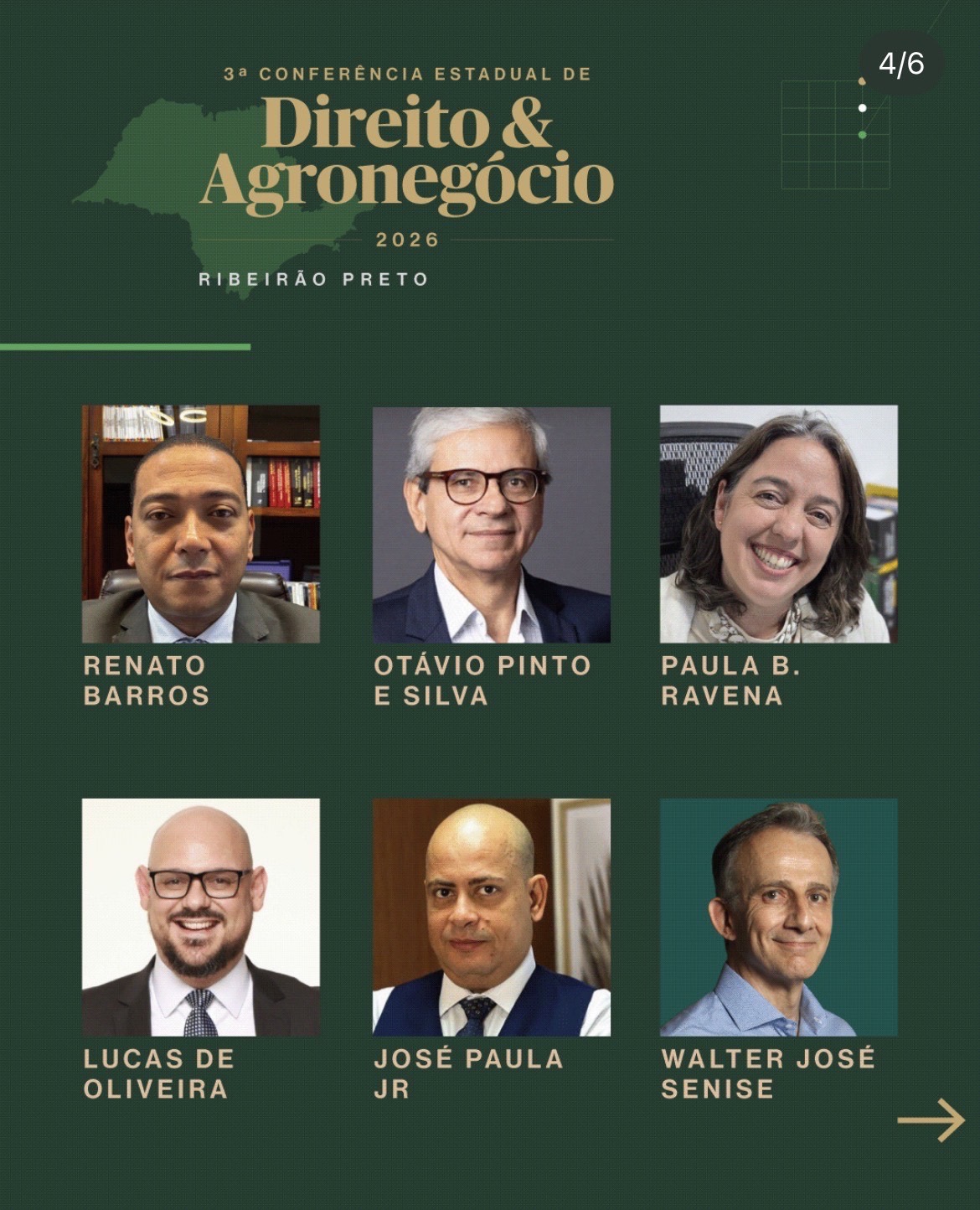 Nos dias 17 e 18 de setembro, Ribeirão Preto sediará a 3ª Conferência Estadual de Direito & Agronegócio, promovida pela ...